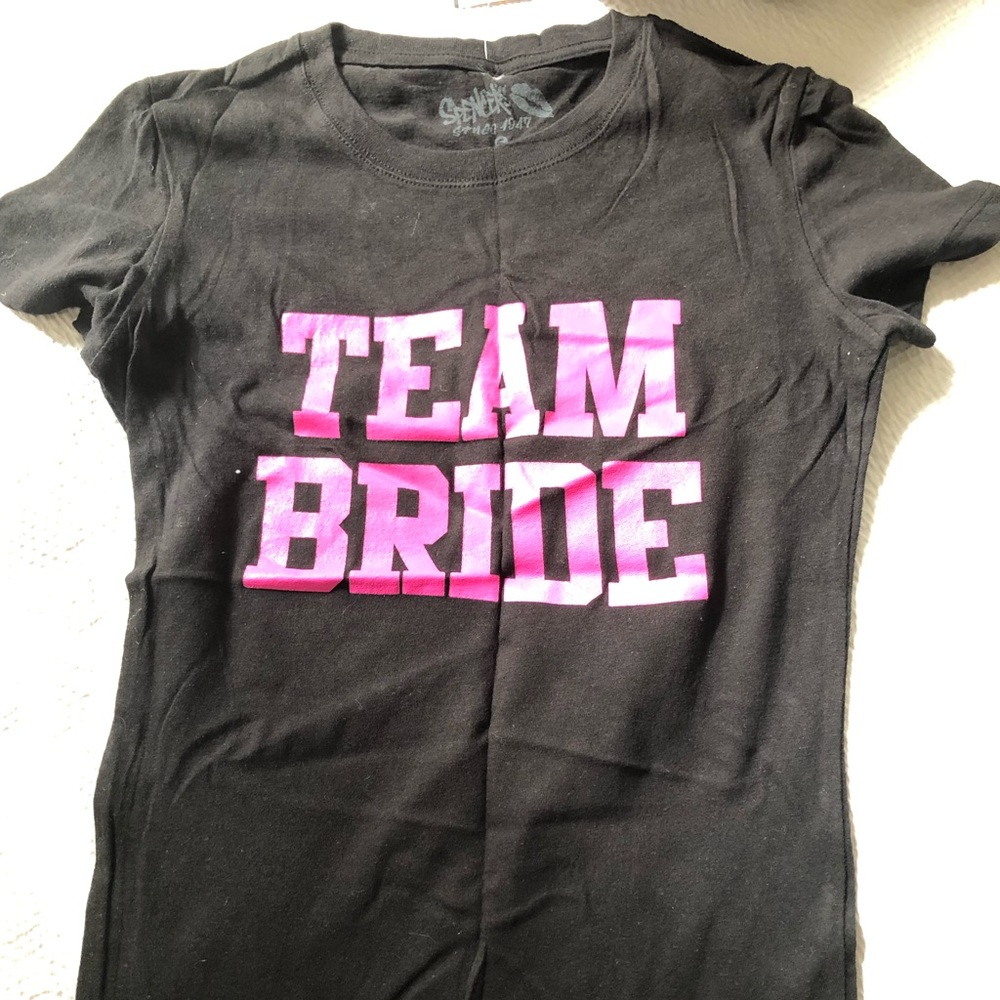 Team Bride t shirt